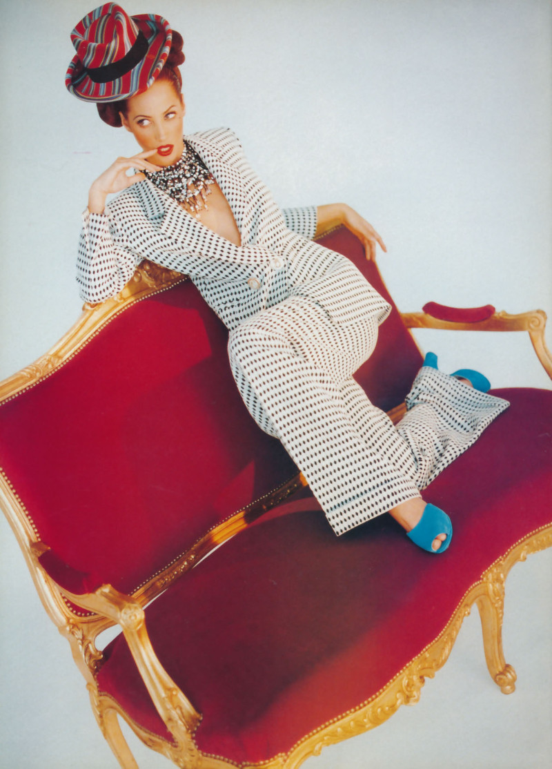 Christy Turlington featured in Beauty, March 1992