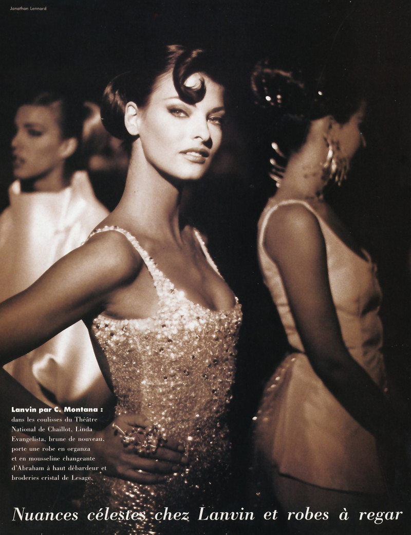 Milla Jovovich featured in Ambiance couture, March 1992