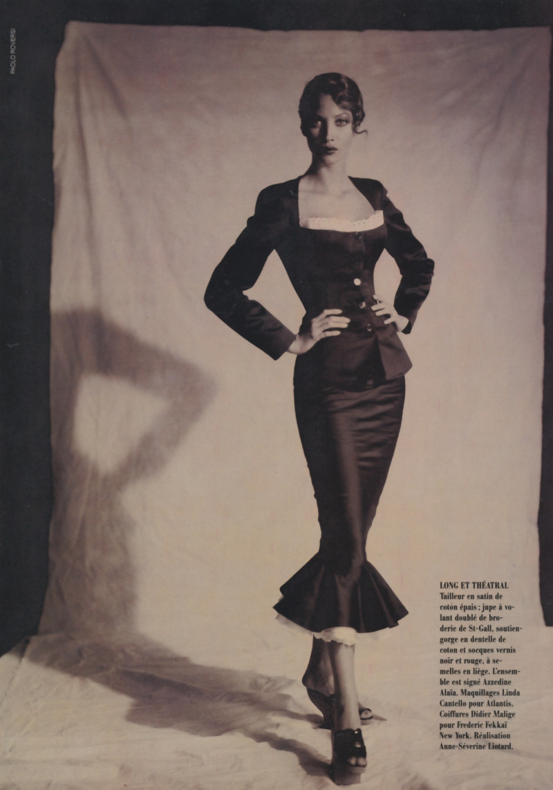 Christy Turlington featured in A quatre temps, May 1992