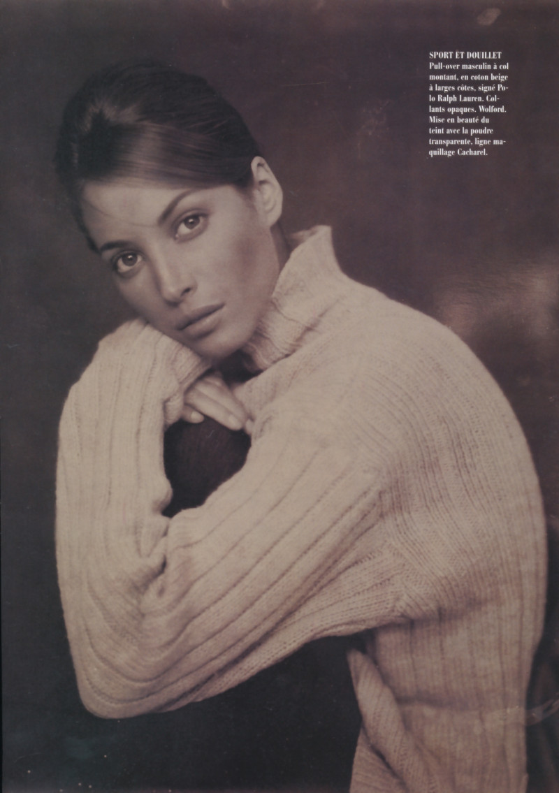 Christy Turlington featured in A quatre temps, May 1992