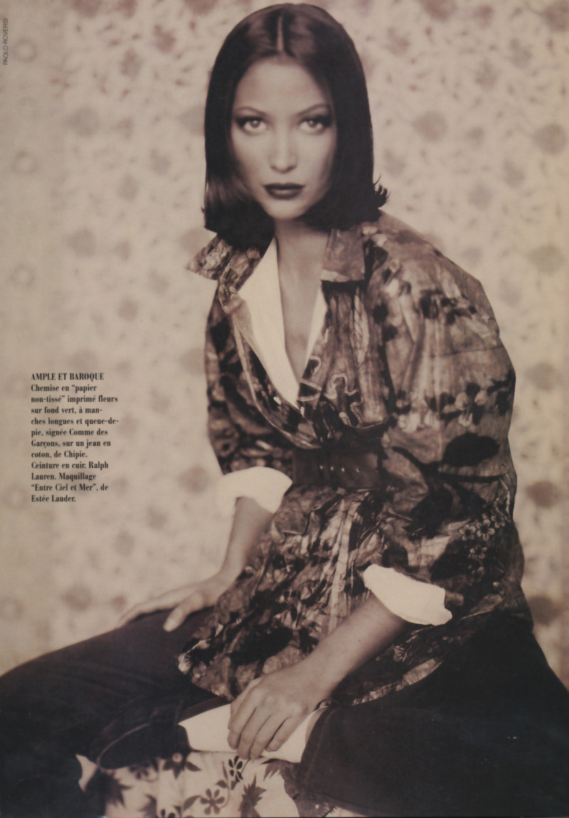 Christy Turlington featured in A quatre temps, May 1992