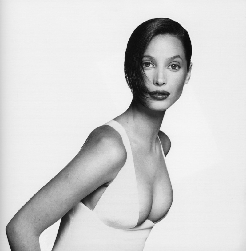 Christy Turlington featured in Shiny and new, June 1993