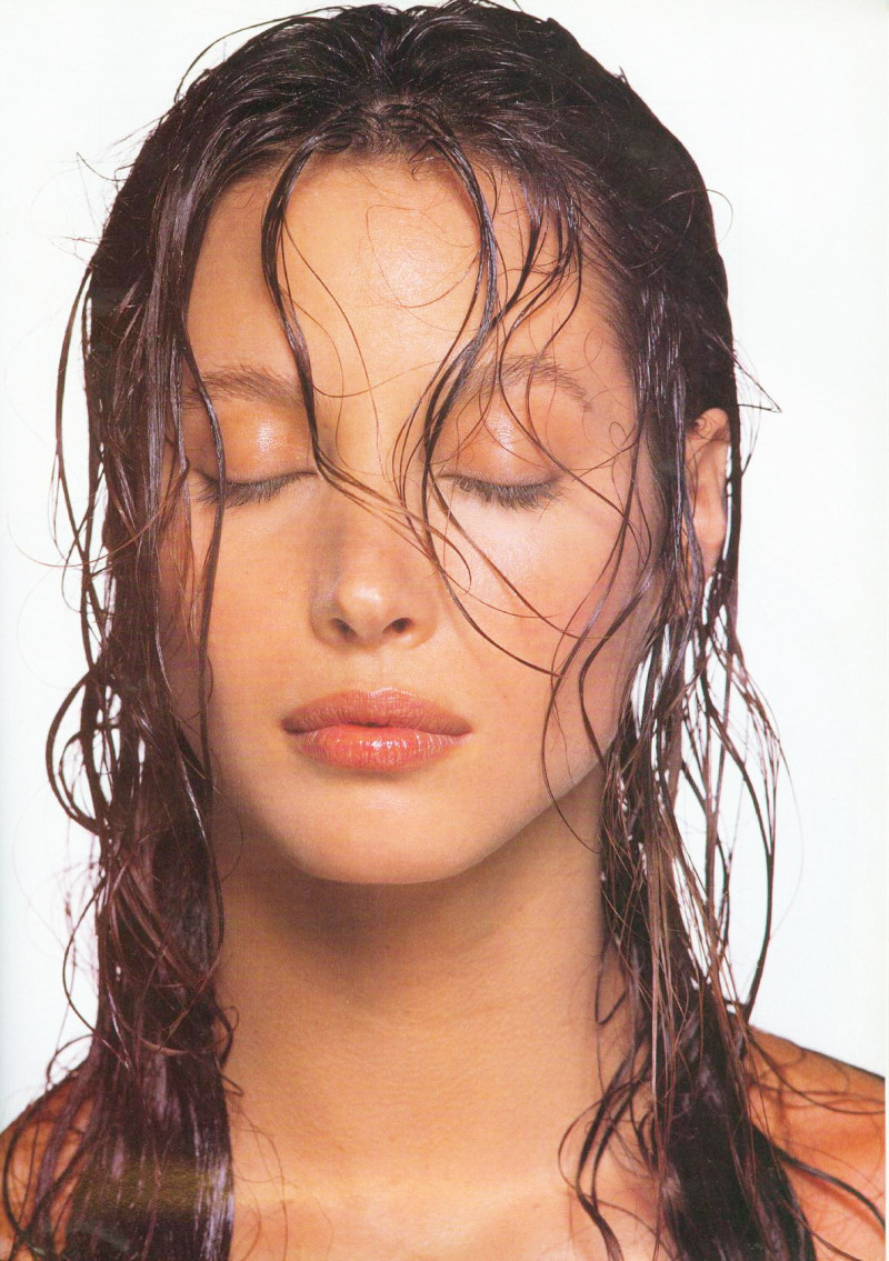 Christy Turlington featured in Shiny and new, June 1993