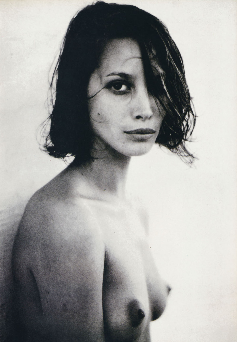 Christy Turlington featured in Sante D\'Orazio, September 1993