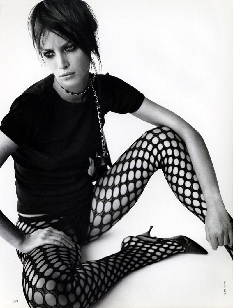 Christy Turlington featured in Sacree Christy, December 1993