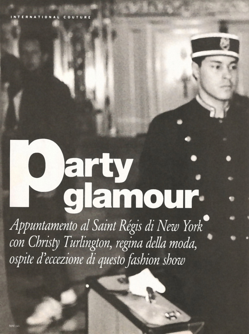 Party glamour, September 1993