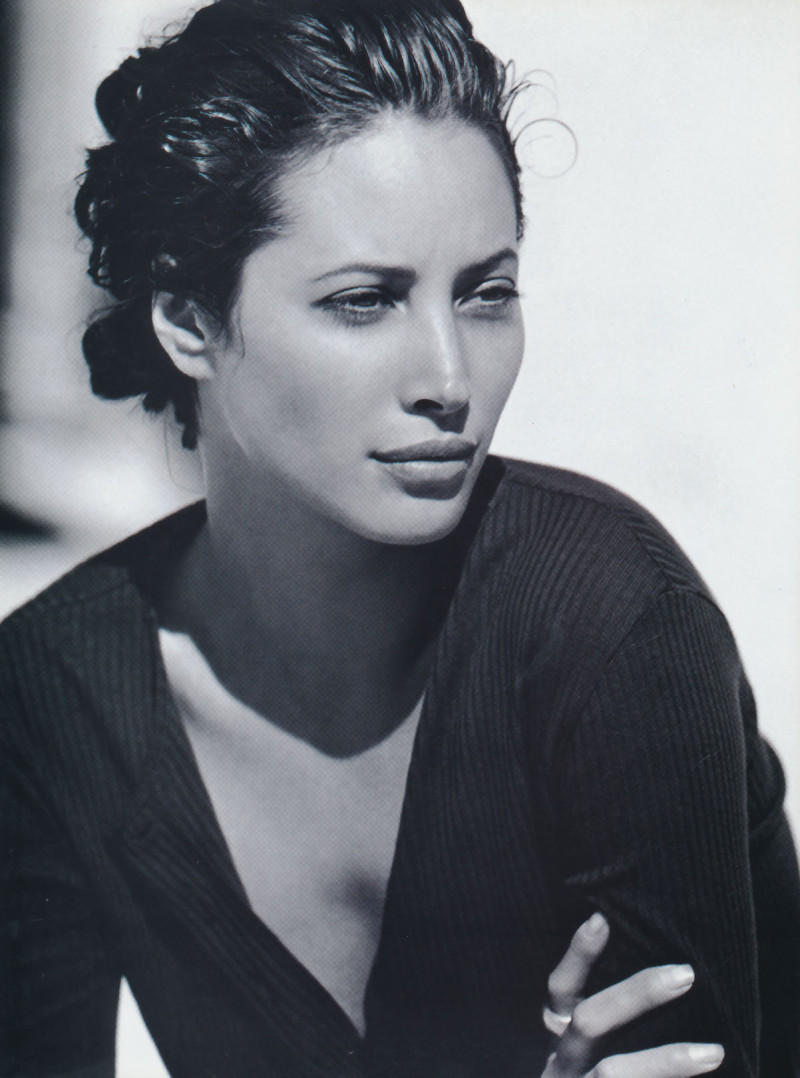 Christy Turlington featured in Little me, May 1993