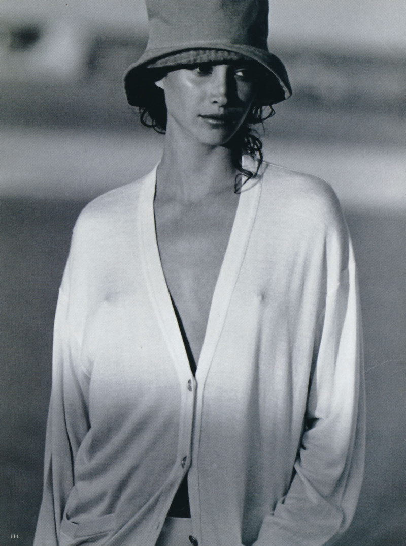 Christy Turlington featured in Little me, May 1993