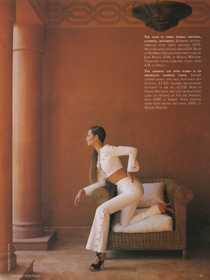 Christy Turlington featured in Here\'s the conundrum, February 1993