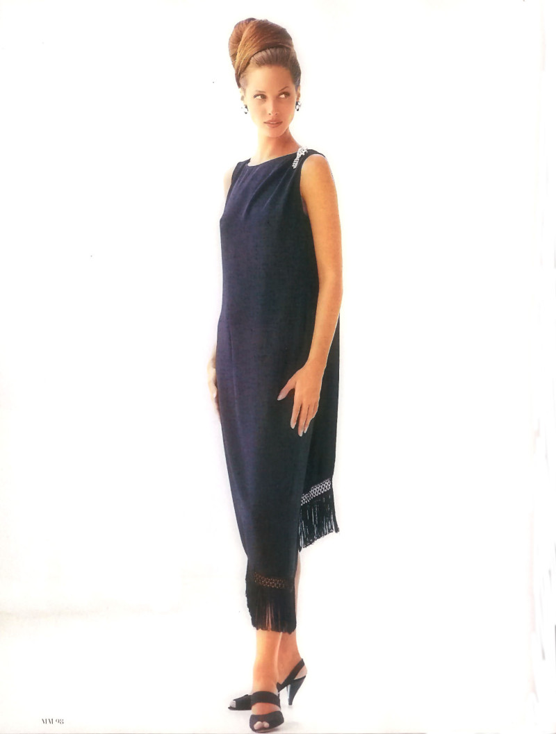 Christy Turlington featured in Cocktail couture, February 1993