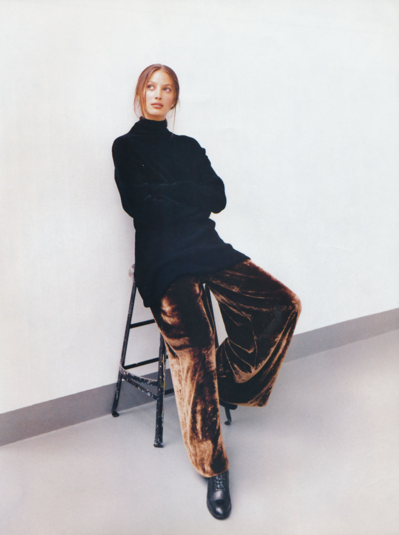 Christy Turlington featured in Artistry, September 1993