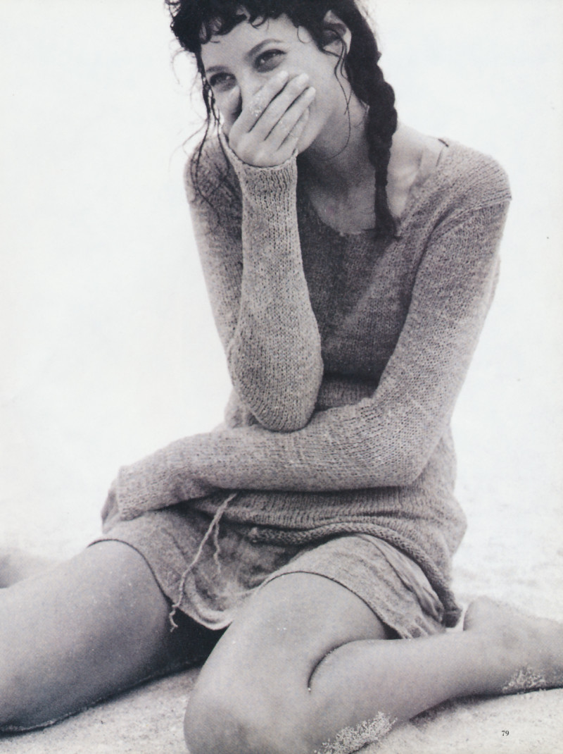 Christy Turlington featured in All american, January 1994