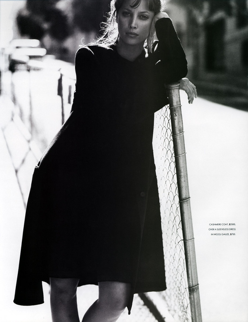 Christy Turlington featured in An urban attitude, September 1994