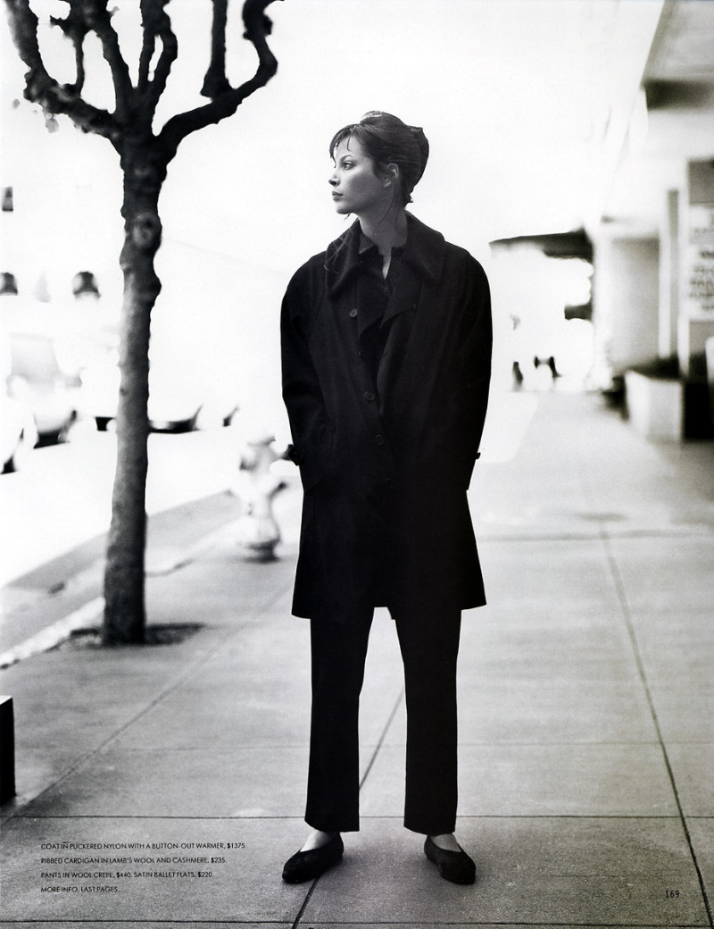 Christy Turlington featured in An urban attitude, September 1994