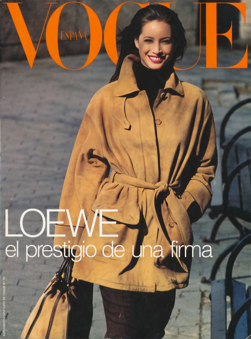 Christy Turlington featured in El mito el mens el me, September 1994