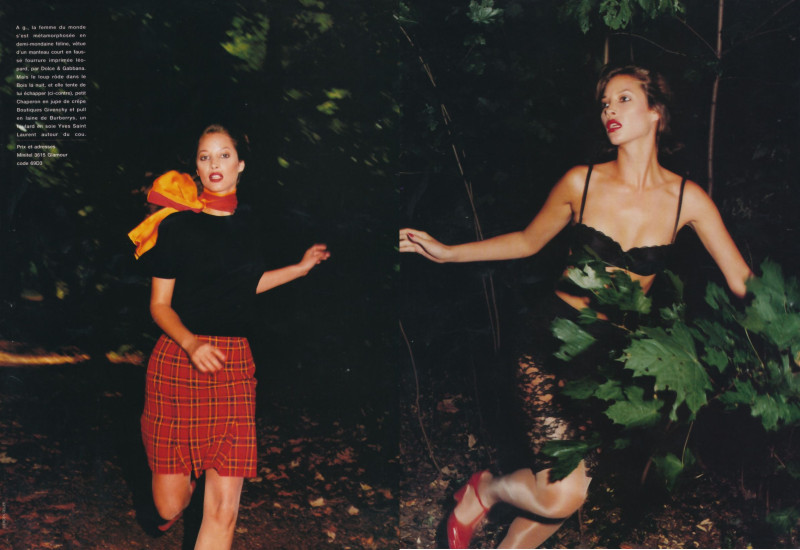 Christy Turlington featured in La double vie de Christy, October 1994