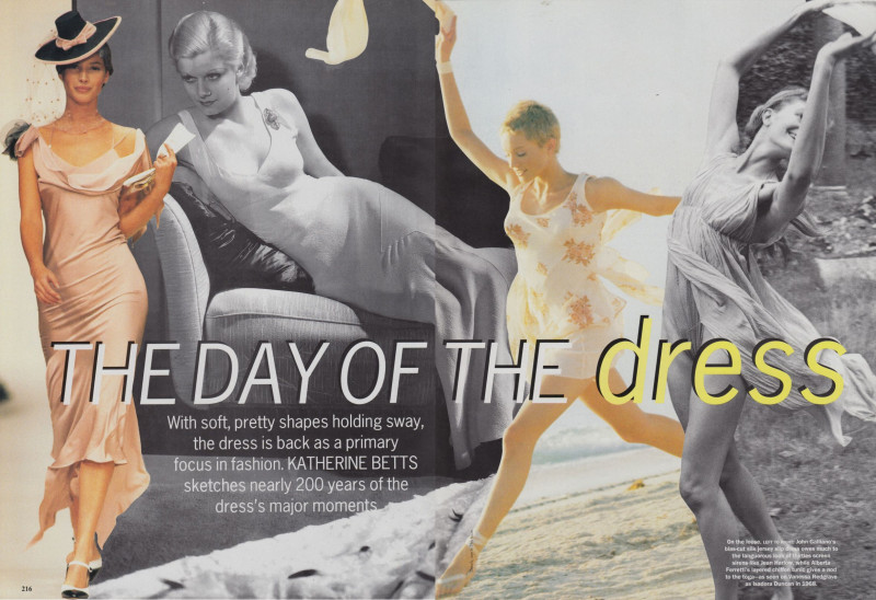 Christy Turlington featured in The day of the dress, February 1994