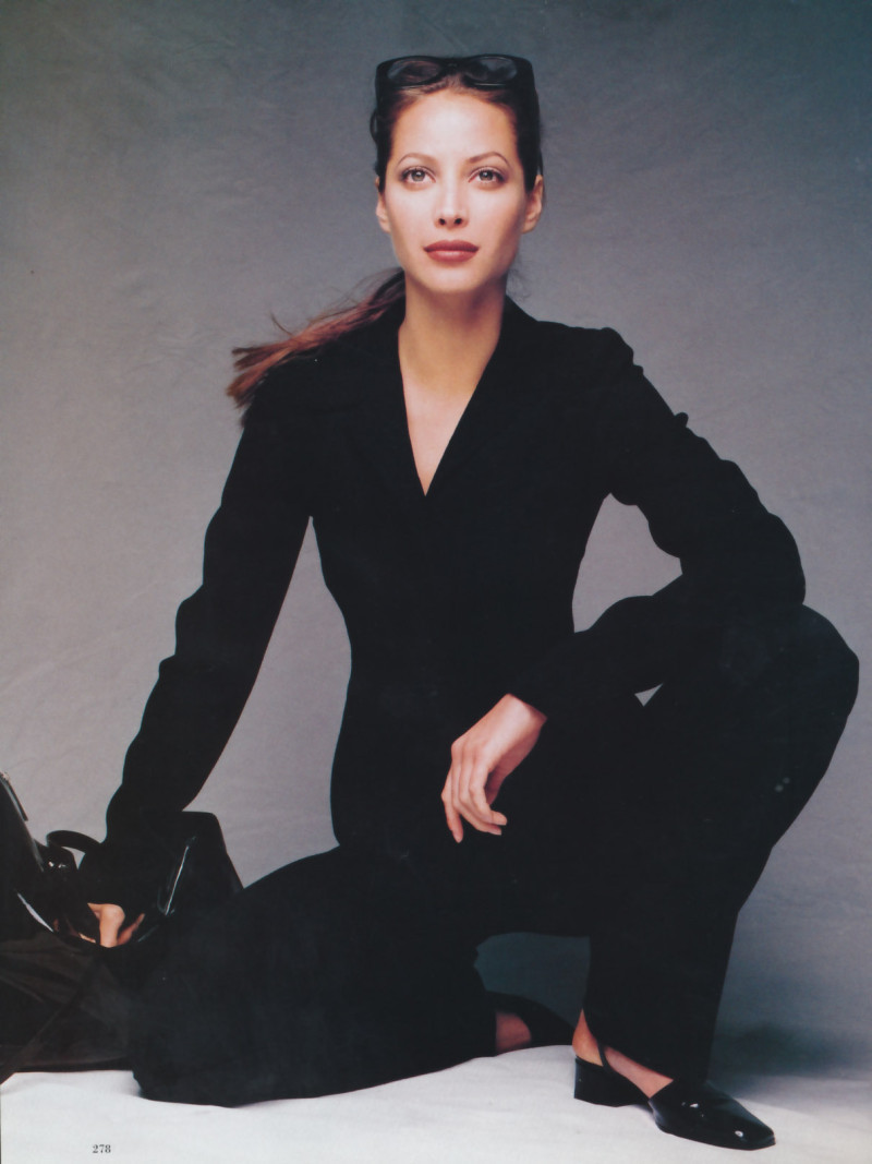 Christy Turlington featured in The lean season, October 1995