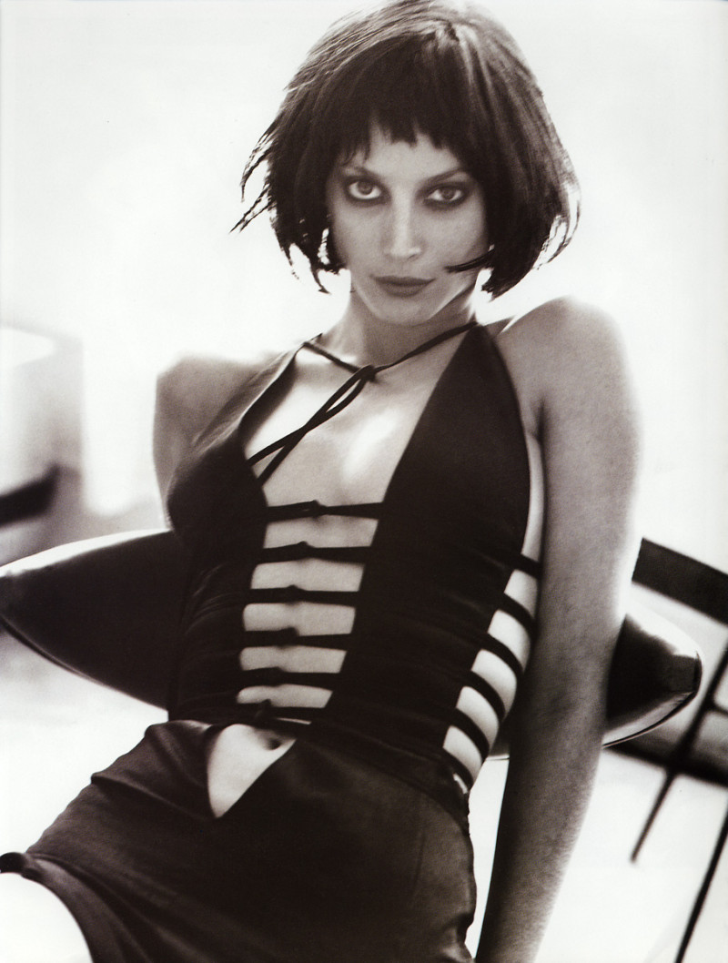 Christy Turlington featured in Sex games, February 1995