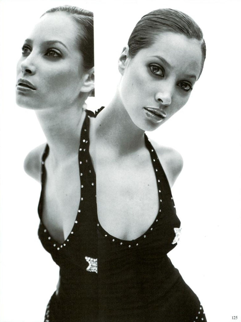 Christy Turlington featured in Nero, May 1995