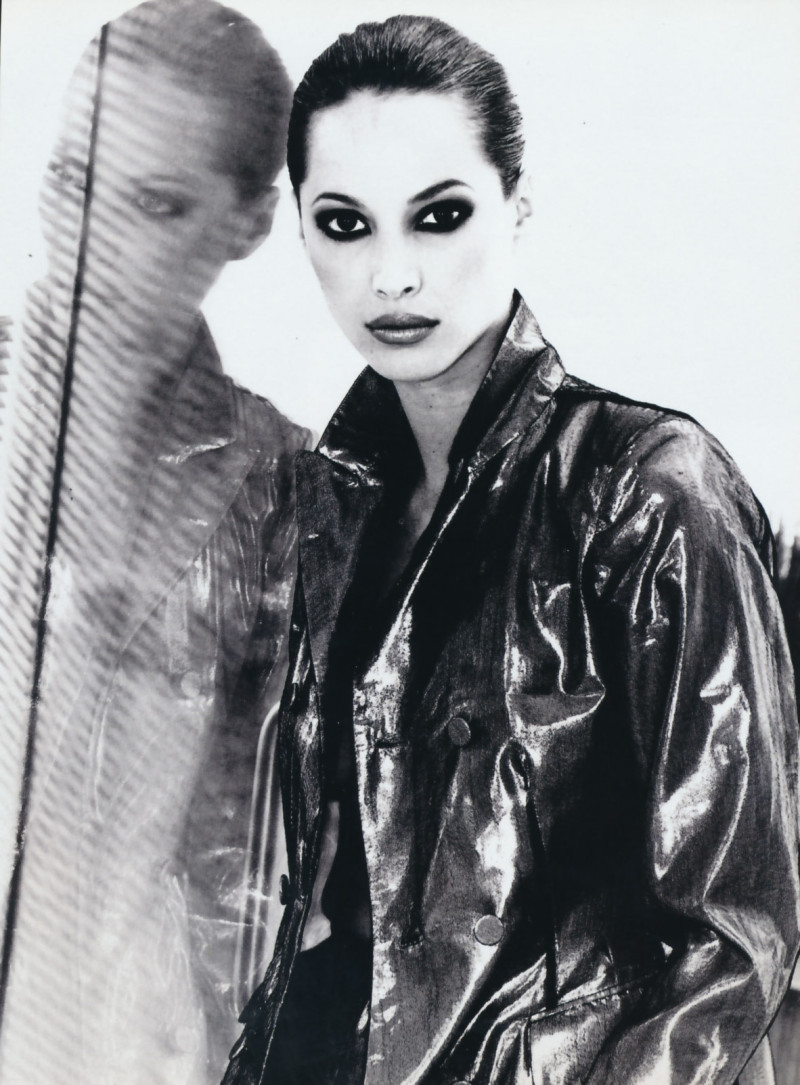 Christy Turlington featured in Industriel strength, September 1995