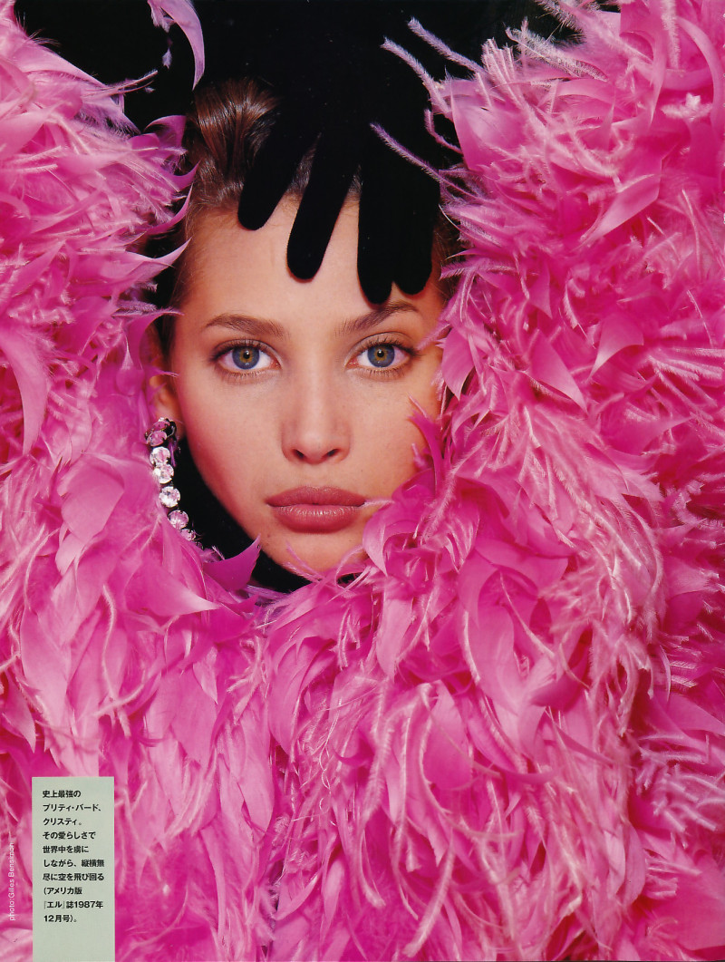 Christy Turlington featured in Christy passionately, January 1996