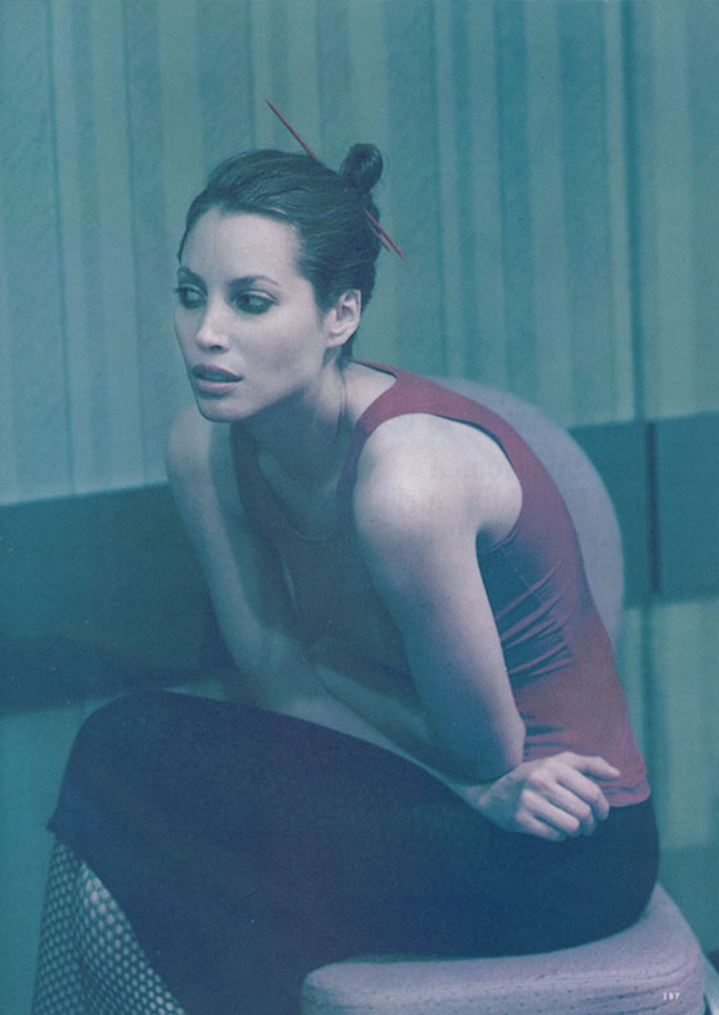 Christy Turlington featured in Black tie optional, November 1996