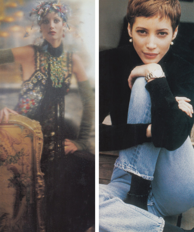 Christy Turlington featured in Apasionadamente Christy, January 1996