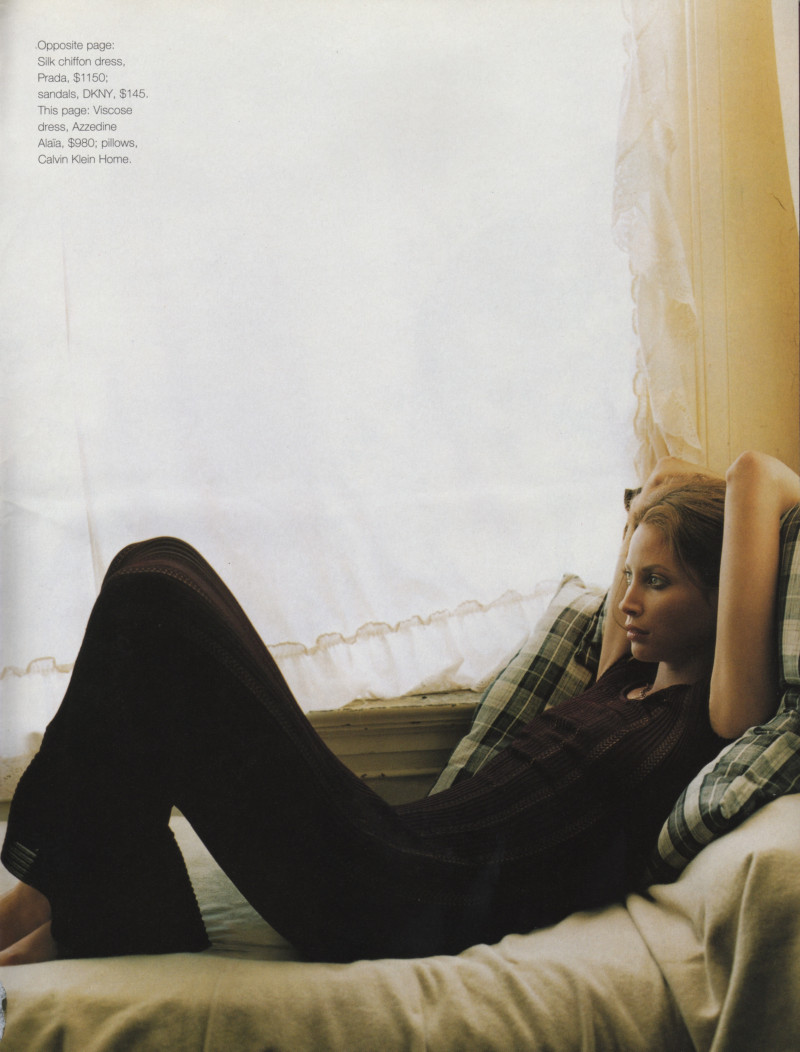 Christy Turlington featured in The great escape, January 1997