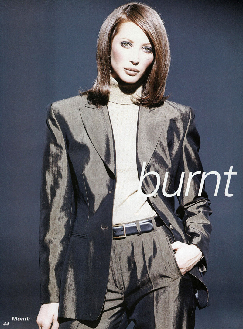 Christy Turlington featured in Fashion, December 1998