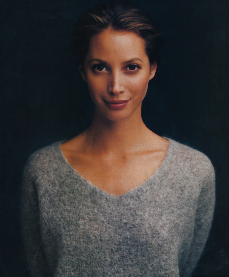 Christy Turlington featured in Shining stars, December 1998