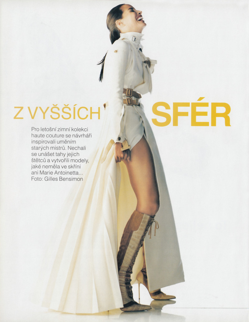 Christy Turlington featured in To nejlepsi na konec, December 1999