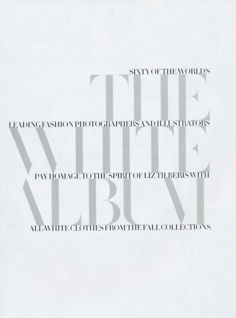 The white album, July 1999