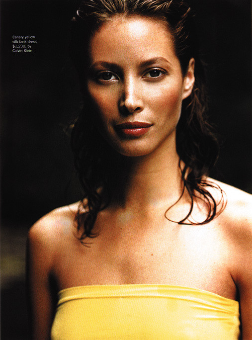 Christy Turlington featured in Return to Cuscatlan, January 1999