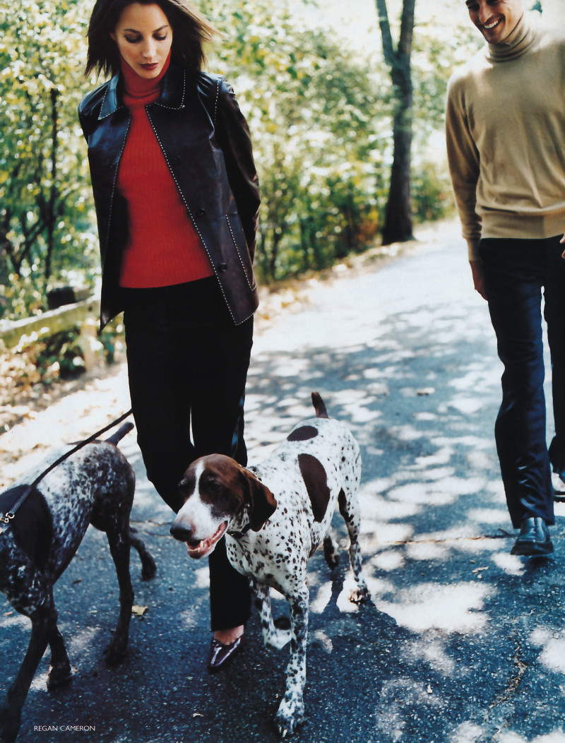 Christy Turlington featured in Perfect match, November 1999