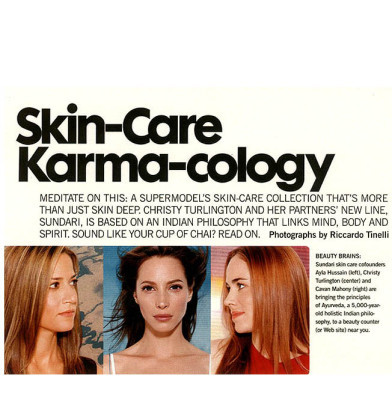Skin-care, Karma-cology