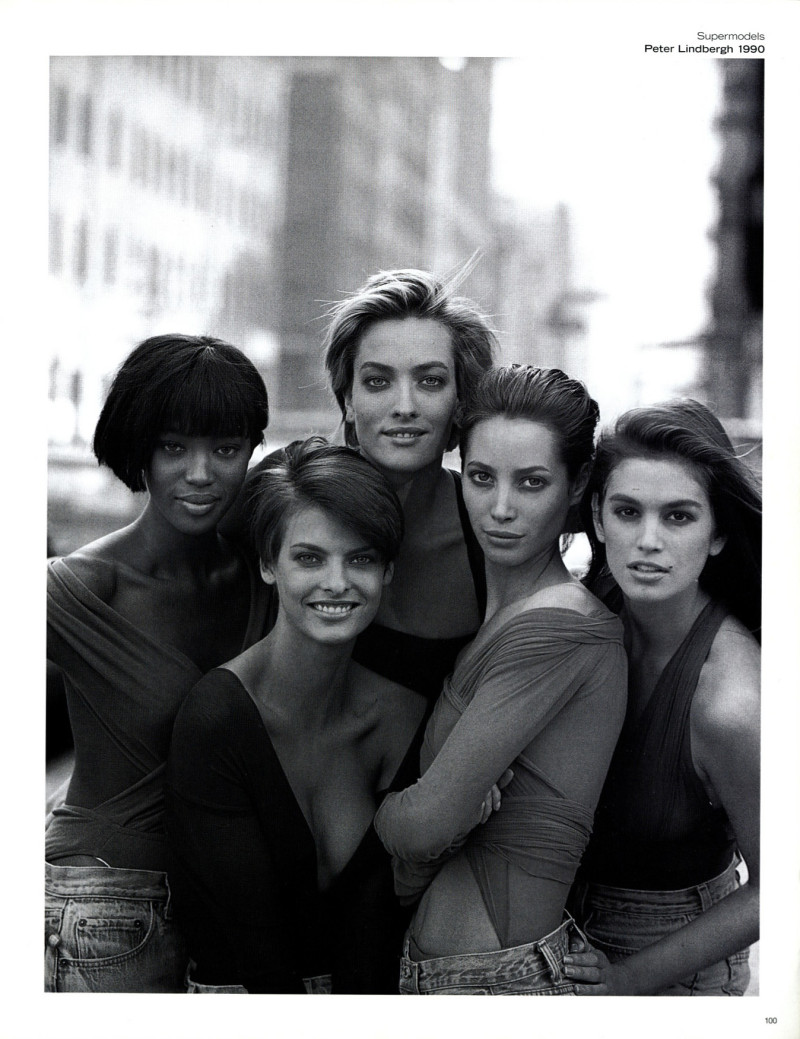 Christy Turlington featured in Enter the supermodel 90\'s, February 2000