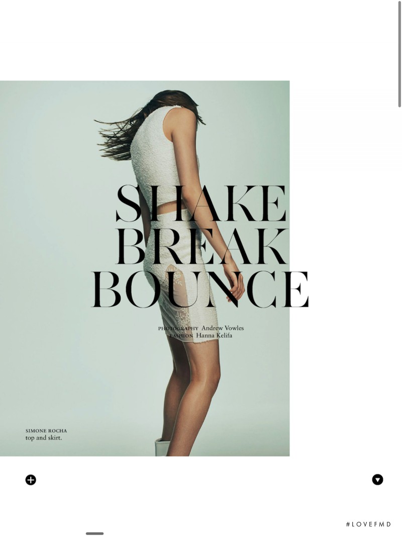 Lara Mullen featured in Shake Break Bounce, April 2013