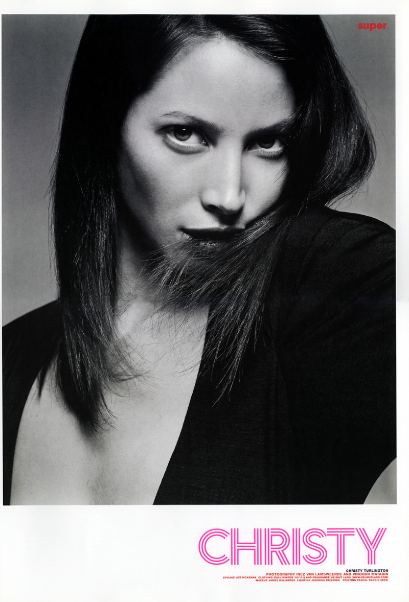 Christy Turlington featured in Christy, May 2000