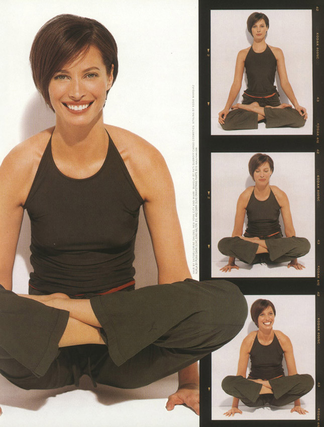 Christy Turlington featured in Control model, May 2001