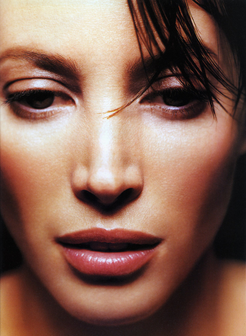 Christy Turlington featured in Christy, January 2001