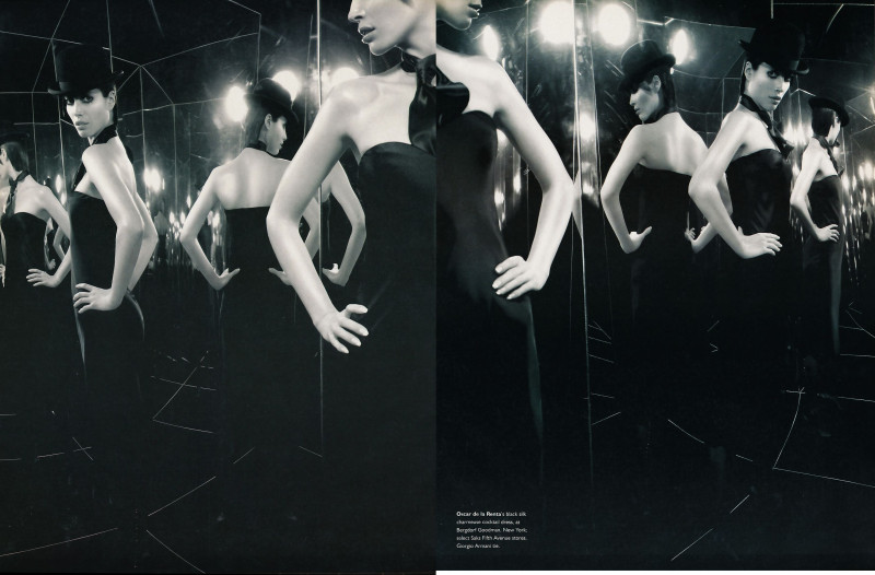 Christy Turlington featured in All that jazz, March 2001