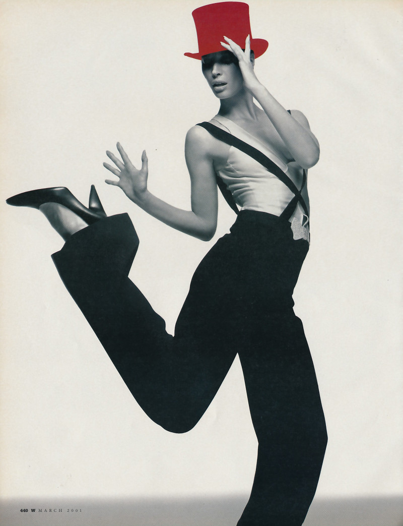 Christy Turlington featured in All that jazz, March 2001