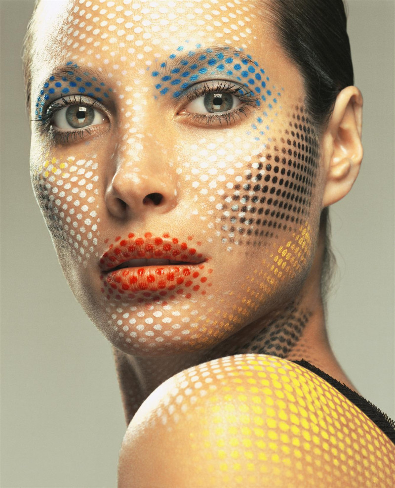 Christy Turlington featured in Perfect bone structure, March 2002