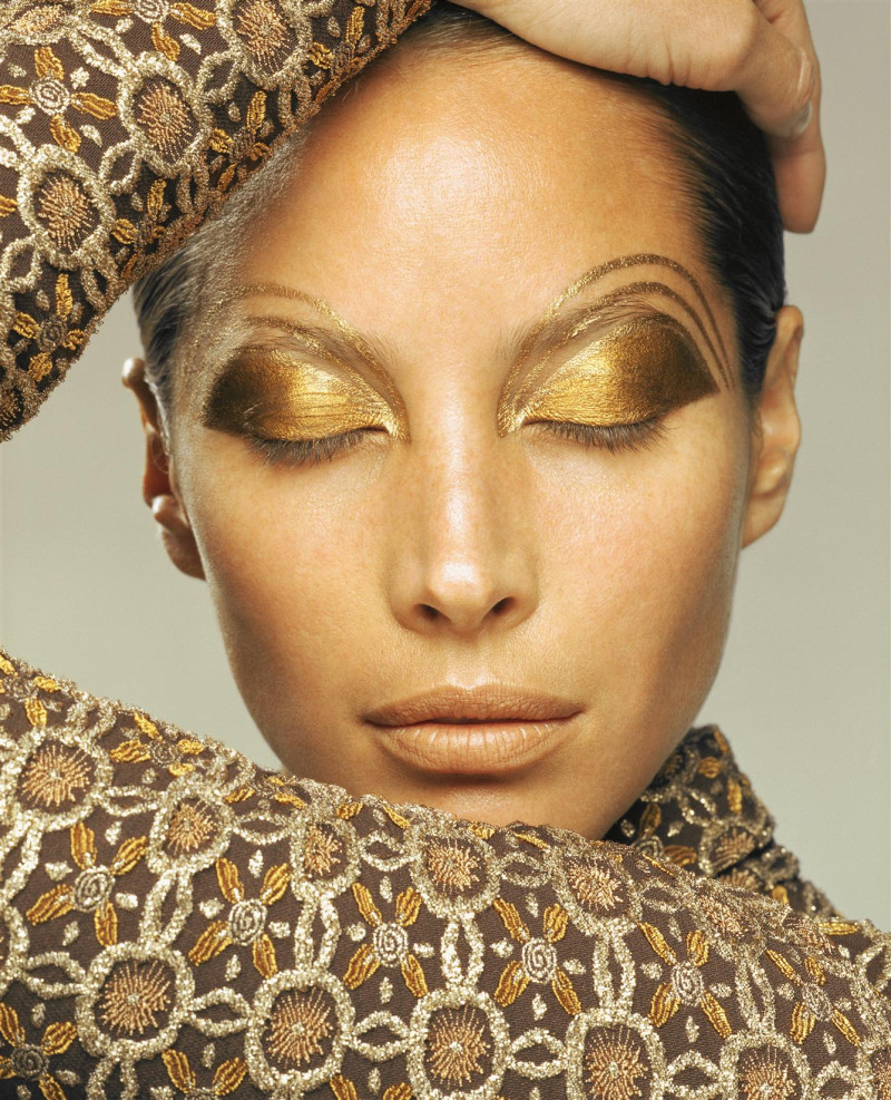 Christy Turlington featured in Perfect bone structure, March 2002