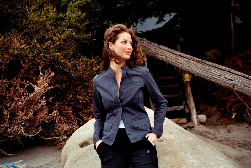 Christy Turlington featured in A yoga love story, August 2003