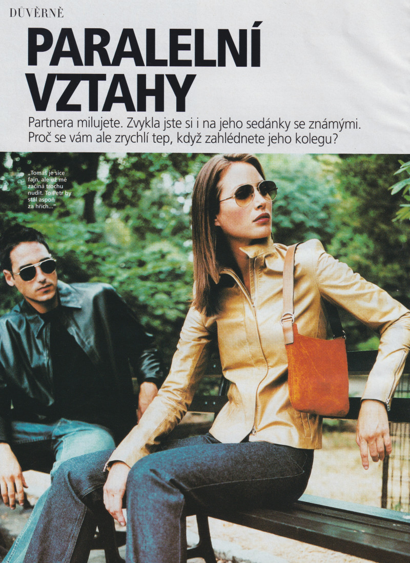 Christy Turlington featured in Paralelni vztahy, February 2003