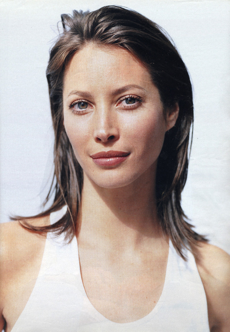 Christy Turlington featured in The brains, the beauty, the Business, March 2003