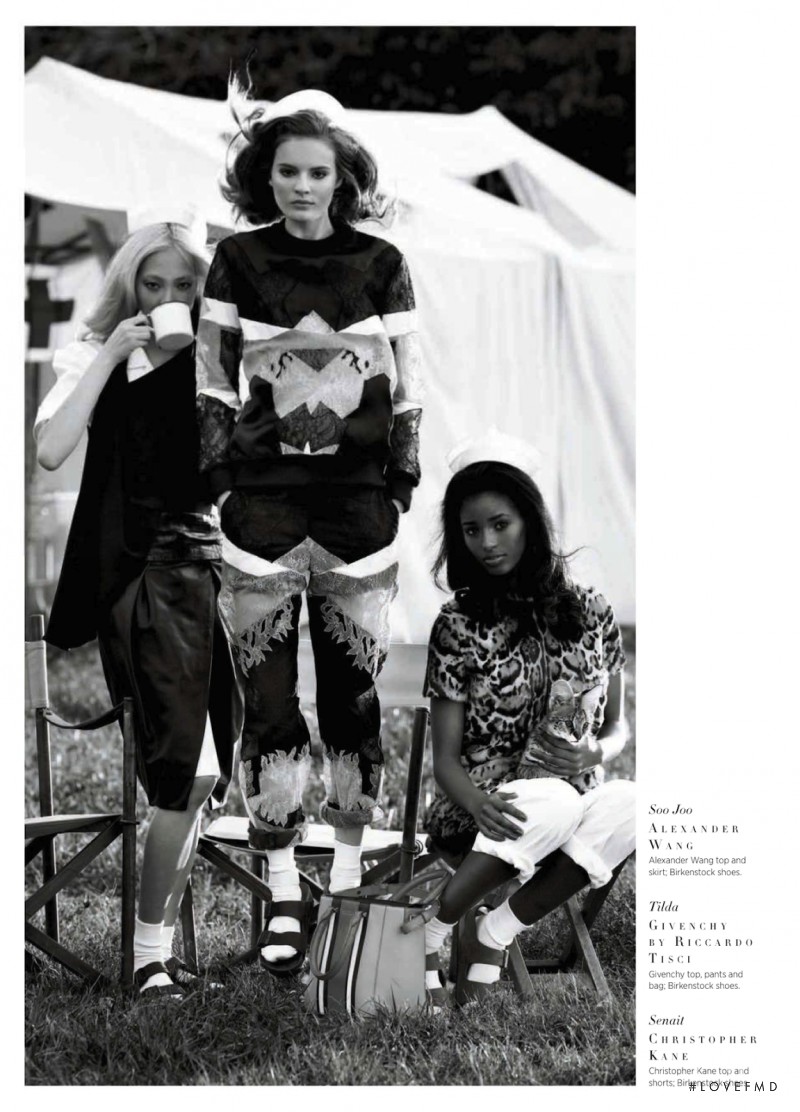 Tilda Lindstam featured in Carine On The Pre-Fall Collections, May 2013