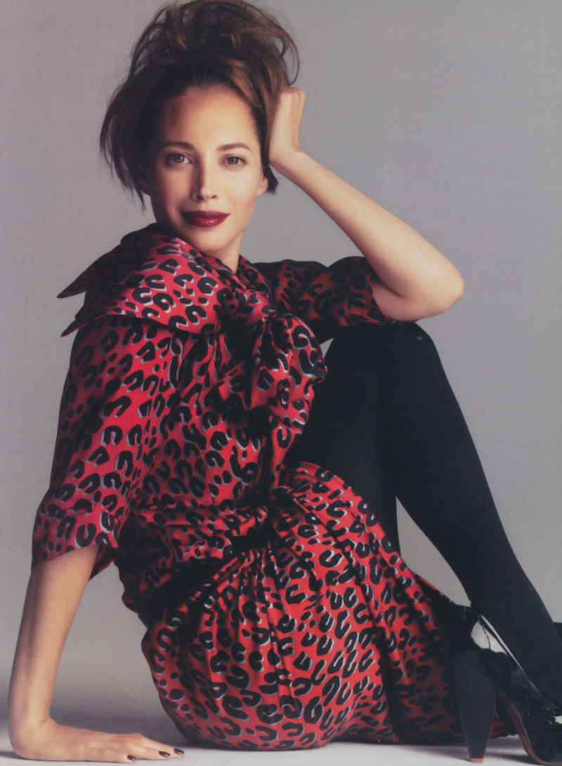 Christy Turlington featured in Red is the new black, August 2006